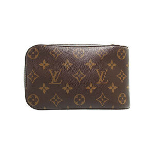 Louis Vuitton Monogram Leather Geronimos Body Crossbody Bag Brown